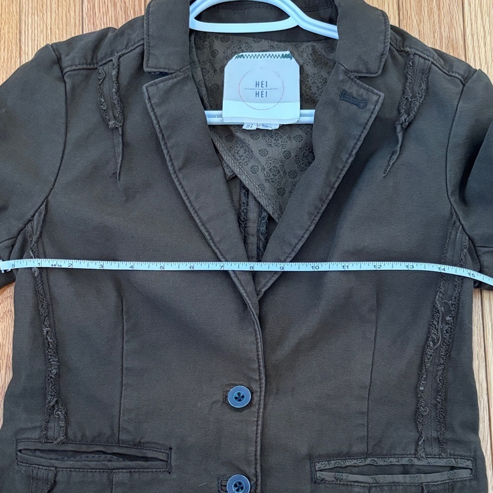 Anthropologie Dark Green Women's Blazer - Picture 10 of 10